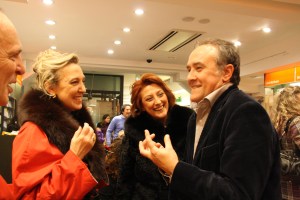 Maurizio Muraglia con Lidia Follone e Ghita Spoto 